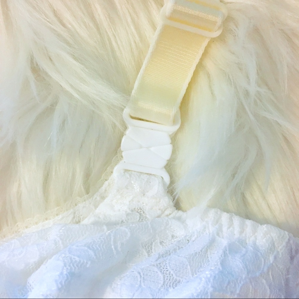 NWOT Jeunique Wire-Free Bra White - Picture 5 of 7
